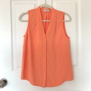 Babaton Sleeveless Power Blouse, size S